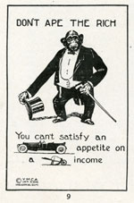 Don't Ape the Rich Illustration