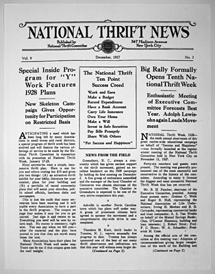 National Thrift News, Vol. 9, No. 3