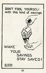 Make Your Savings Stay Saved Illustration