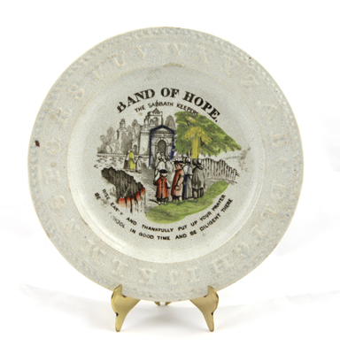 Thrift Maxim Plate: Band of Hope. 