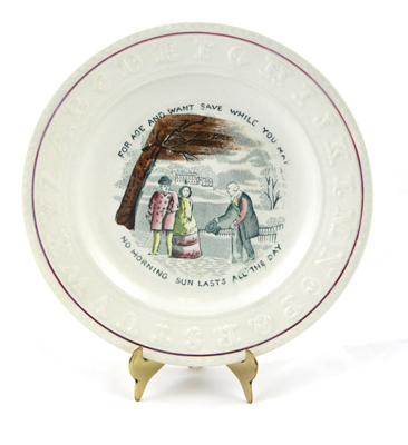 Thrift Maxim Plate: For Age And Want Save While You May... 