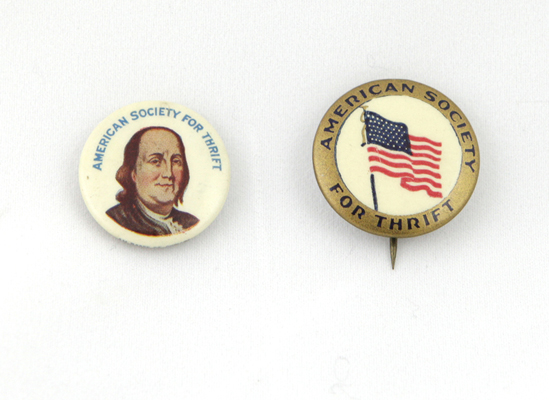 American Society for Thrift Buttons