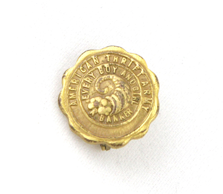 American Thrift Army Banker Lapel Pin