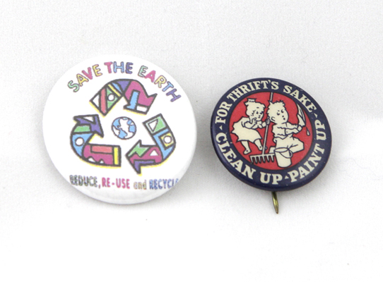 Environmental Protection Advocacy Buttons