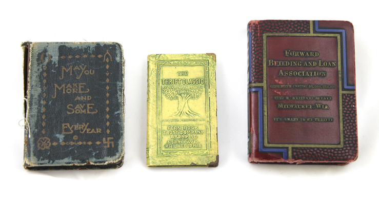 3 Book-shaped Home Banks Provided by Savings Institutions 