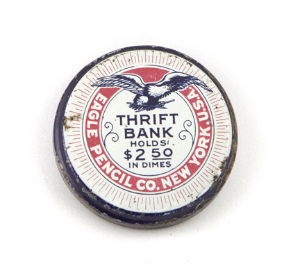 Eagle Pencil Company Round Thrift Bank 