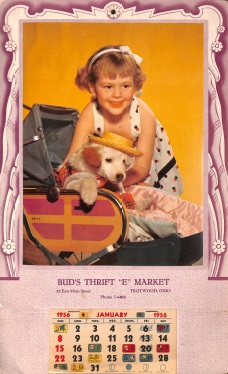 Bud's Thrift 'E' Market Calendar