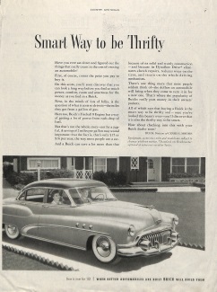 Smart Way to Be Thrifty Buick Ad