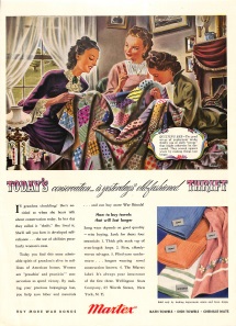 Buy More War Bonds Martex Ad