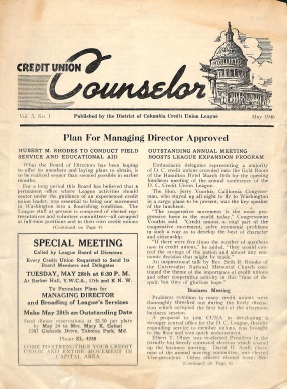 Credit Union Counselor, Vol. 3, No. 1
