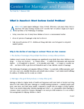 What is America's Most Serious Social Problem?