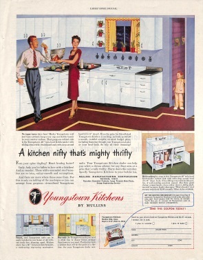 Ladies Home Journal Ad: A Kitchen Nifty That's Mighty Thrifty