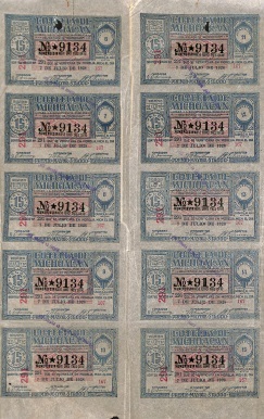 $15,000 Loteria de Michoacan (Mexico)