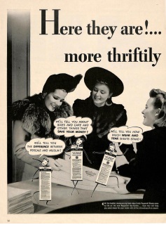 Here They Are! ... More Thriftily Lady Pepperell Ad