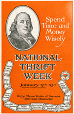 Spend Time and Money Wisely Poster