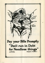 Pay Your Bills Promptly Illustration