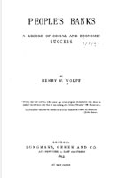 People's Banks: A Record of Social and Economic Success
