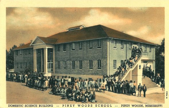 Piney Woods School, Domestic Science Building Postcard
