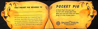 Pocket Pig Coin Book 