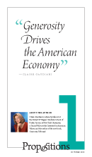 Generosity Drives the American Economy