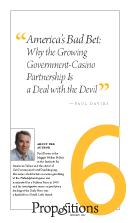 America's Bad Bet: Why the Growing Government-Casino Partnership Is a Deal with the Devil