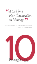 A Call for a New Conversation on Marriage