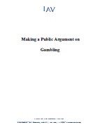 Making a Public Argument on Gambling