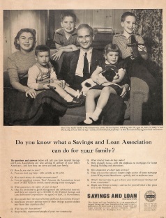 Savings and Loan Association Ad: Do You Know What a Savings and Loan Association Can Do for Your Family