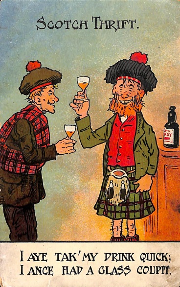 Scotch Thrift Postcard 