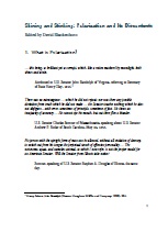 Shining and Stinking: Polarization and Its Discontents