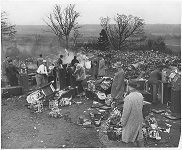 Photograph of Confiscated Gaming Machines Being Destroyed at County Dump