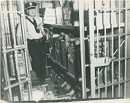 Photograph of Gaming Machines Seized by Chief of Police in Raid at Bellevue
