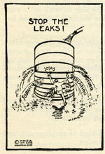 Stop the Leaks Illustration