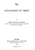 The Development of Thrift