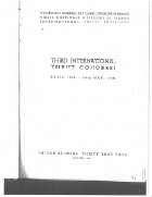 Third International Thrift Congress