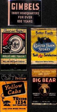 'Thrifty' Ads on Magnets