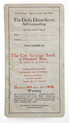 The Daily Dime Saver Self-Computing Savings Book