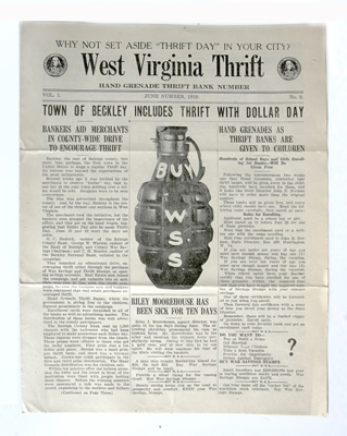 West Virginia Thrift Newspaper, No. 9