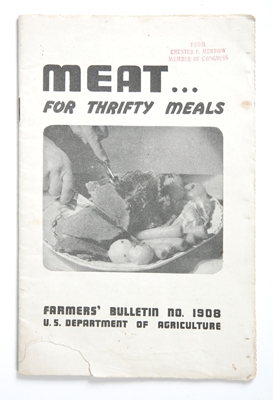 Farmers Bulletin, No.1908: Meat for Thrifty Meals