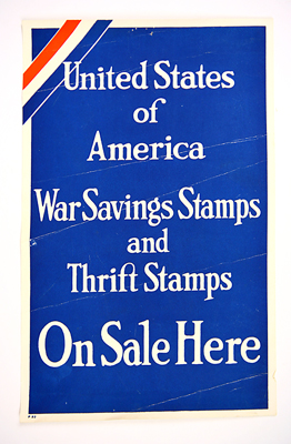USA War Savings Stamps and Thrift Stamps Ad