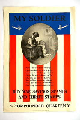 My Soldier War Stamps Poster