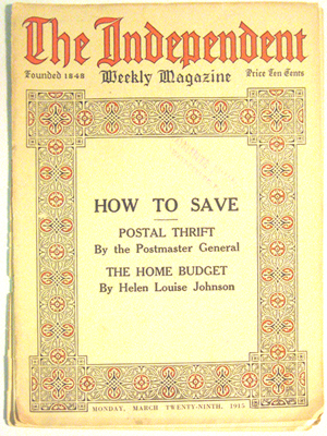 The Independent Weekly Magazine: How to Save
