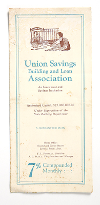 Union Savings Building and Loan Association Brochure: A Guaranteed Plan