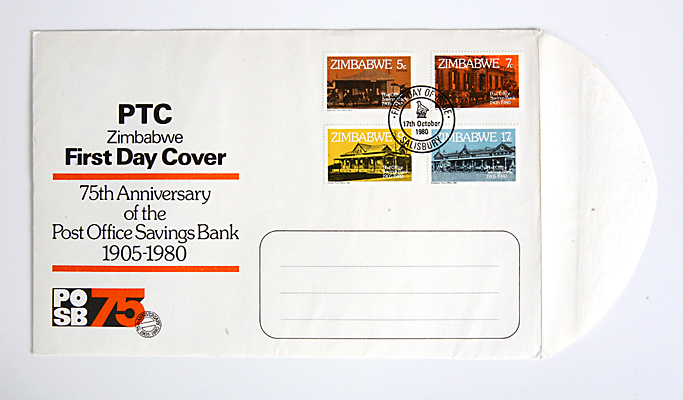 PTC Zimbabwe First Day Postage Cover