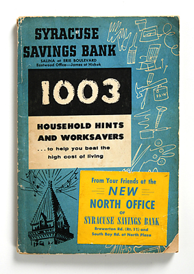 Syracuse Savings Bank Booklet: 1003 household hints and worksavers