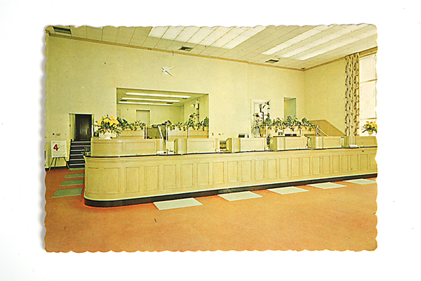 Bank Teller Windows