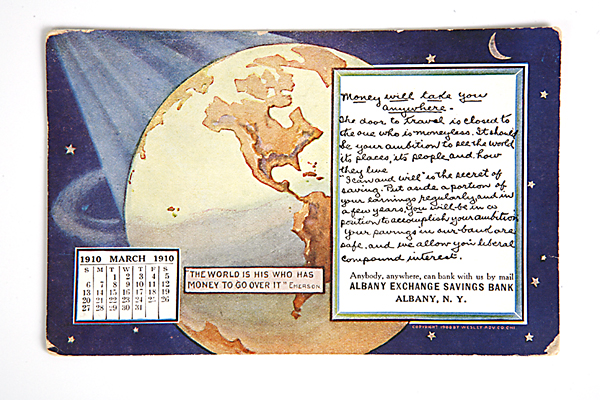 Money Will Take You Anywhere Postcard