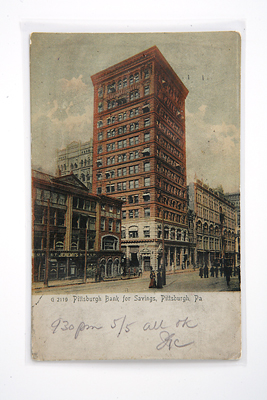 Pittsburgh Bank for Savings, Color