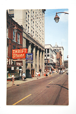 Thrift Drugs City block