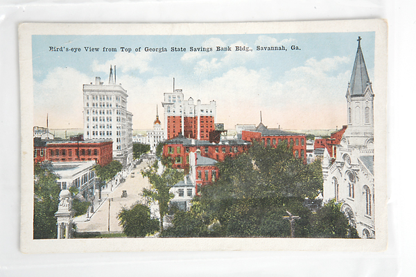 Bird's-eye view from Top of Georgia State Savings Bank Building